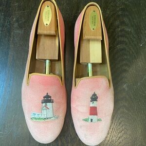 Stubbs and Wootton Nantucket Lighthouse slippers: Men 10.5